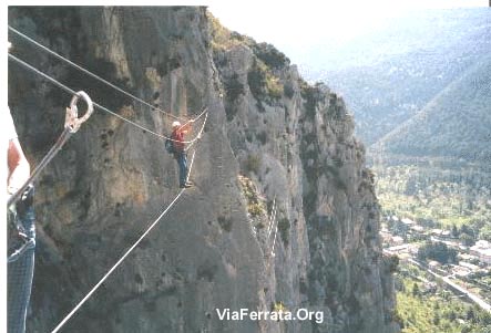 Via Ferrata Nant de Rossane, Les Aillons